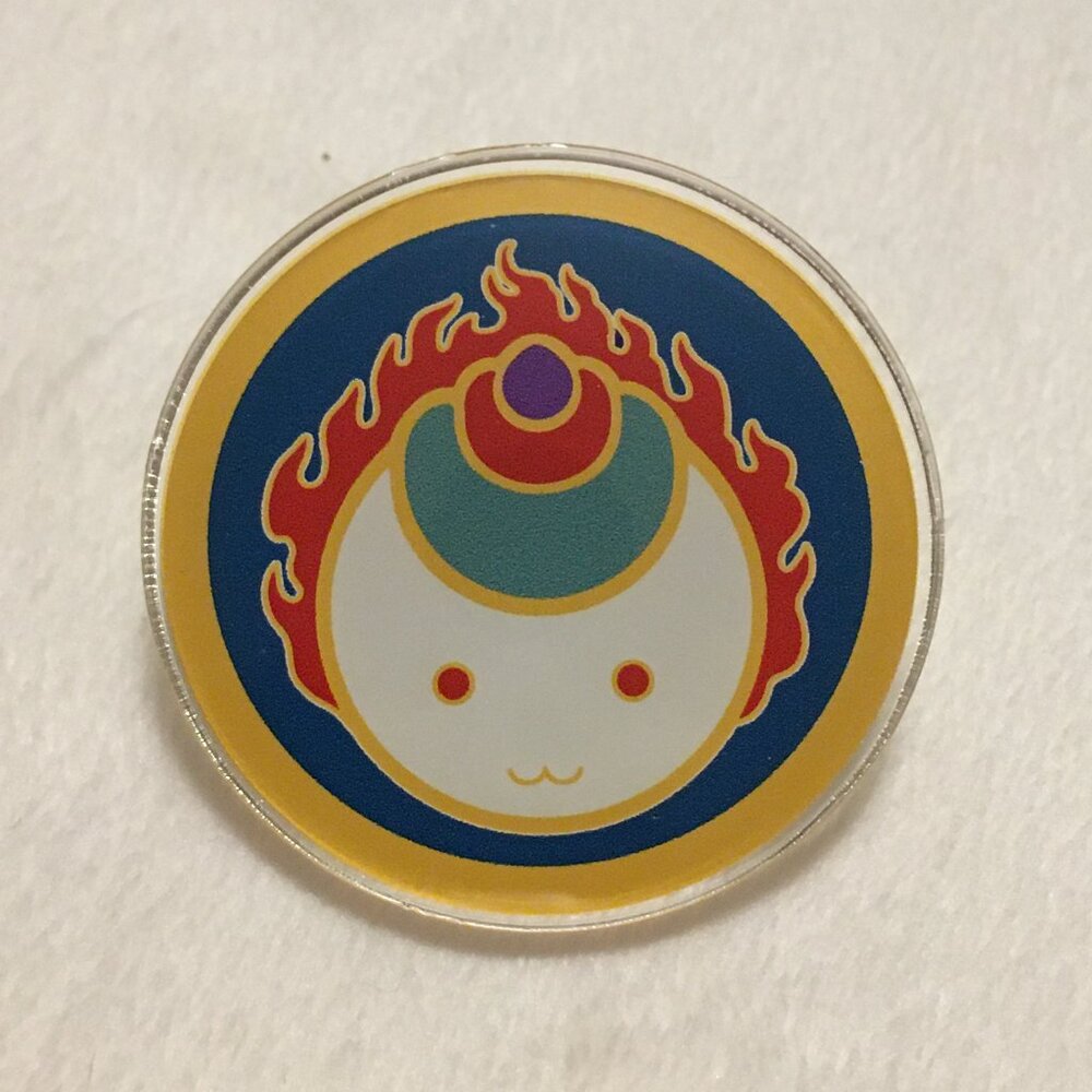 NWOT Momo The Creature Acrylic Pin